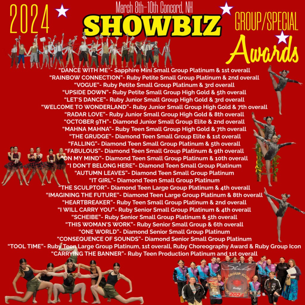 Showbiz group-specials awards