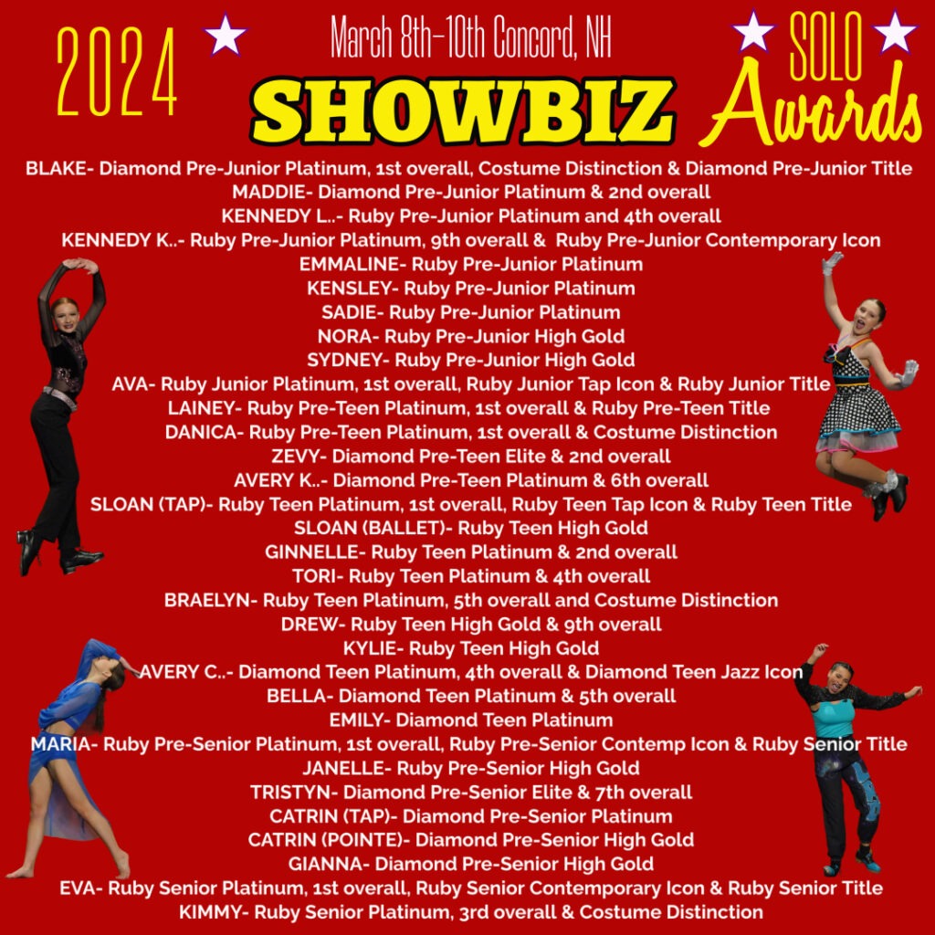 Showbiz solo awards